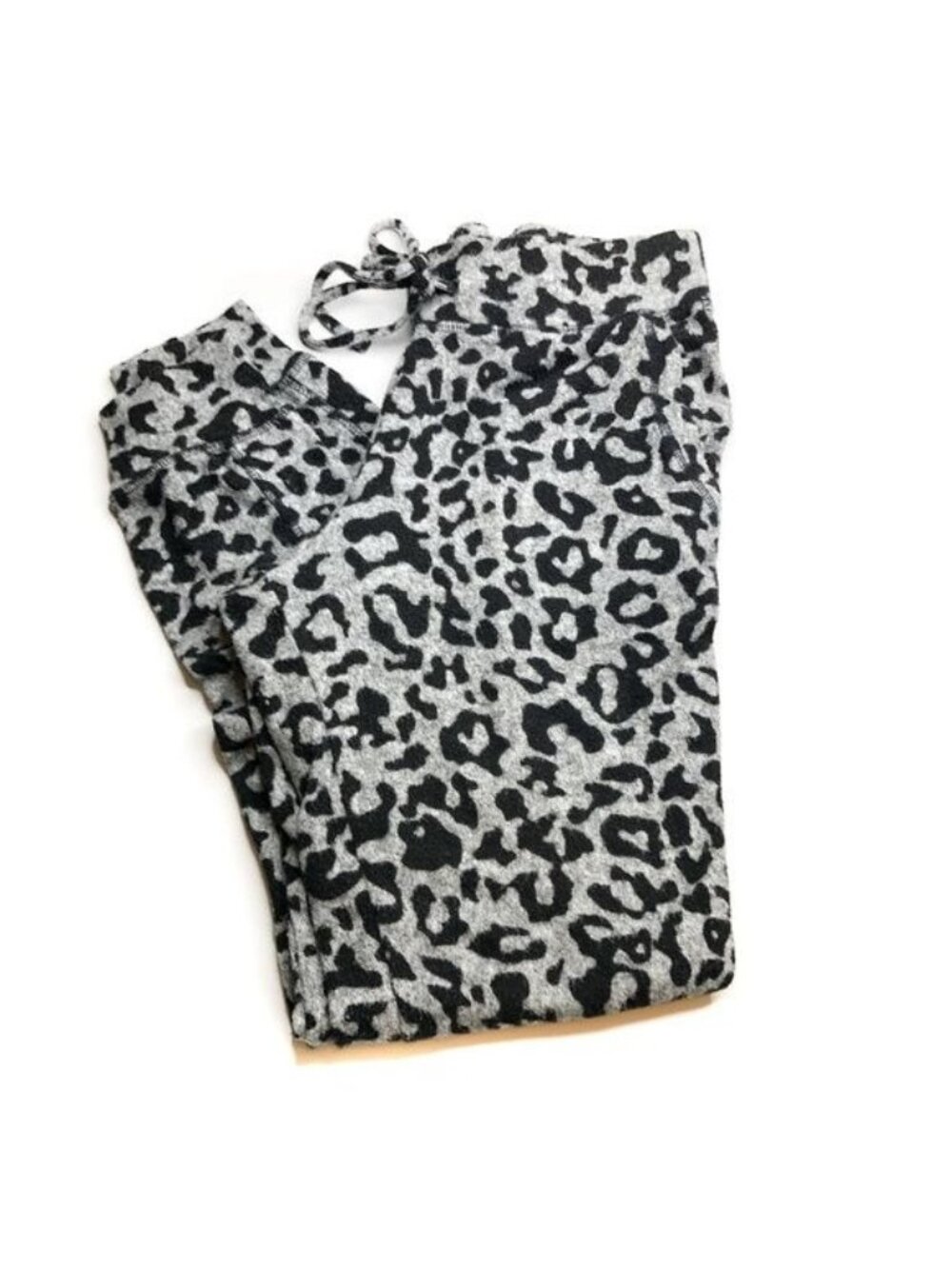 Label Of Graded Goods Leopard Print Joggers With Pockets